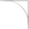Ekena Millwork Morris Steel Bracket, Hammered White 3"W x 18"D x 18"H BKTM03X18X18MOHWH - alternate 3
